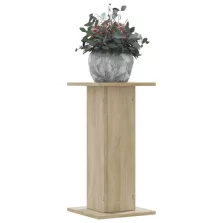   vidaXL 2 db sonoma tölgy szerelt fa növénytartó állvány 30x30x60 cm