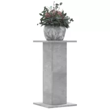   vidaXL 2 db betonszürke szerelt fa növénytartó állvány 30 x 30 x 60 cm