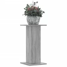   vidaXL 2 db szürke sonoma szerelt fa növénytartó állvány 30x30x60 cm