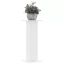   vidaXL 2 db fehér szerelt fa növénytartó állvány 30 x 30 x 80 cm