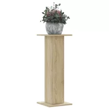   vidaXL 2 db sonoma tölgy szerelt fa növénytartó állvány 30x30x40 cm