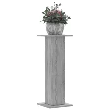   vidaXL 2 db szürke sonoma szerelt fa növénytartó állvány 30x30x80 cm