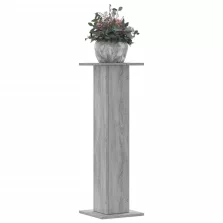   vidaXL 2 db szürke sonoma szerelt fa növénytartó állvány 30x30x95 cm