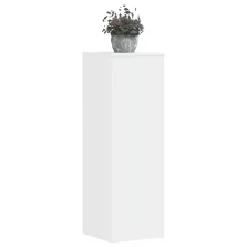   vidaXL 2 db fehér szerelt fa növénytartó állvány 33 x 33 x 100 cm