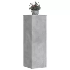  vidaXL 2 db betonszürke szerelt fa növénytartó állvány 33x33x100 cm