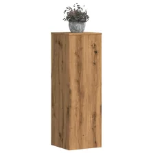   vidaXL 2 db kézműves tölgy szerelt fa növénytartó állvány 30x30x100 cm