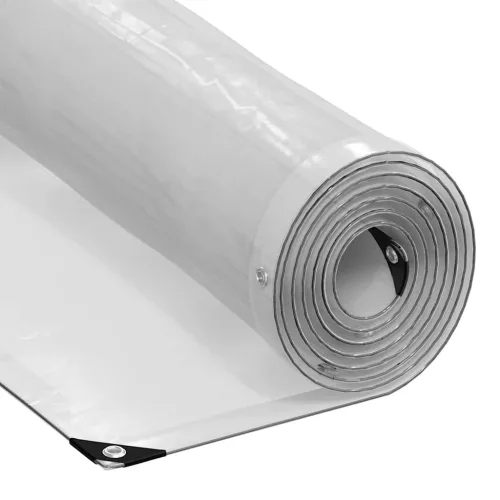 vidaXL növénytakaró fülekkel 1x6 m polietilén