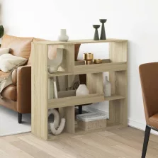   vidaXL sonoma tölgy színű szerelt fa térelválasztó 100 x 33 x 94,5 cm