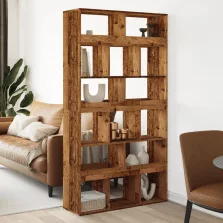   vidaXL antik fa színű szerelt fa térelválasztó 100 x 33 x 187,5 cm