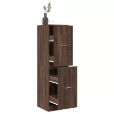  vidaXL barna tölgy színű szerelt fa patikaszekrény 40 x 41 x 144,5 cm