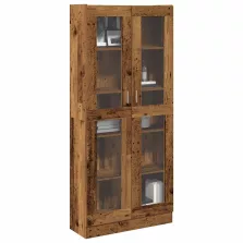   vidaXL antik fa színű szerelt fa magasszekrény 82,5 x 30,5 x 185 cm