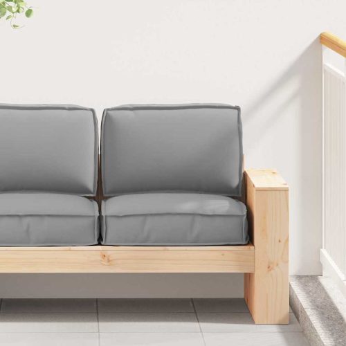 vidaXL Raklap párna készlet 2 pcs Szürke Oxford szövet