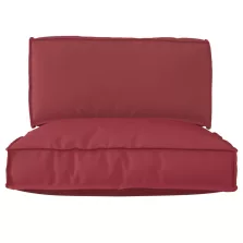 vidaXL Raklap párna készlet 2 pcs Antracit Oxford Szövet