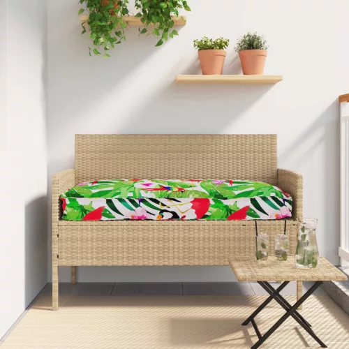 vidaXL Raklap párna készlet 2 pcs Trópusi dzsungel 100 x 40 x 8 cm