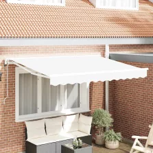   vidaXL Napernyő keret Fehér 250 x 200 cm Poliészter PU bevonattal