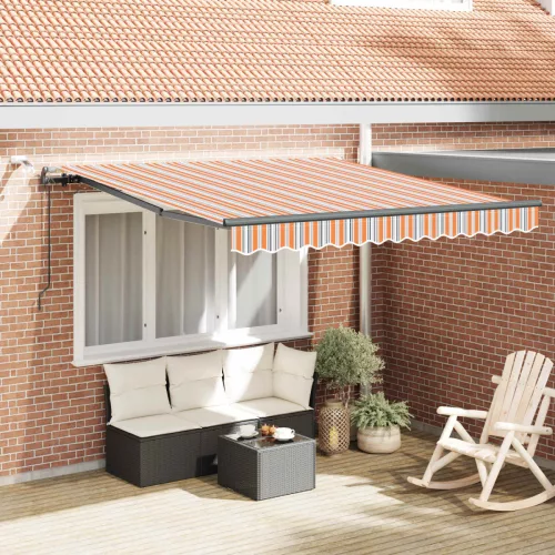 vidaXL Napernyő Anyag tartalmaz Sokszínű 300 x 250 cm Poliészter