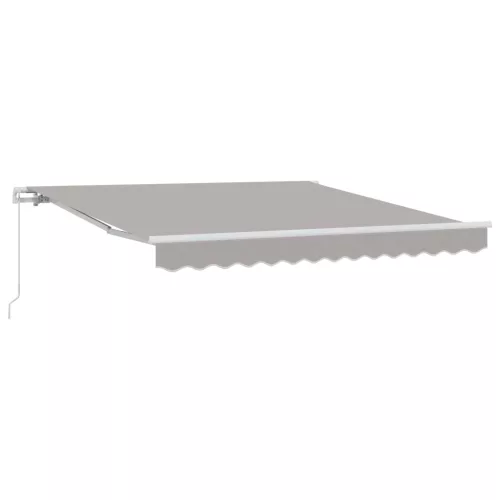 vidaXL Napernyő Világosszürke 300 x 250 x 165 cm Poliészter