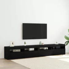   vidaXL TV szekrény garnitúra 3 pcs Fekete tölgy 240 x 35 x 40 cm