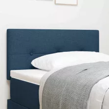   vidaXL LED Fejtámla LED -es lámpákkal fejtámlával Kék 100 cm szövet