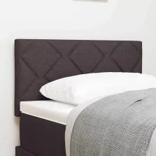   vidaXL Fejtámla LED -es lámpákkal fejtámlával Barna 80 cm szövet