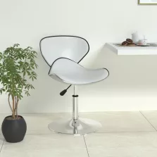 vidaXL fehér műbőr bárszék