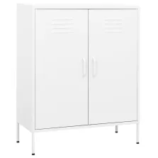 vidaXL fehér acél tárolószekrény 80 x 35 x 101,5 cm