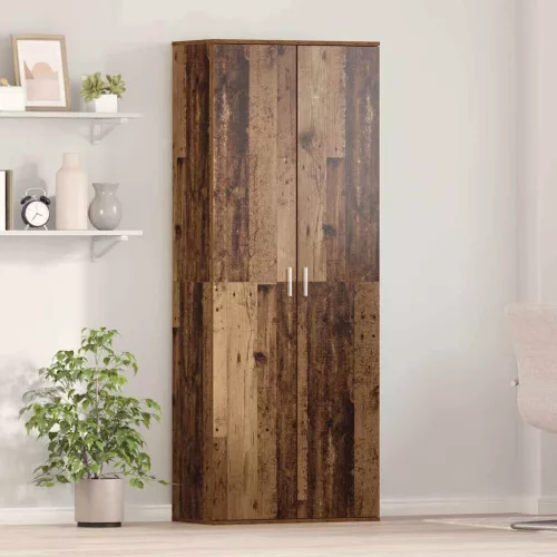 vidaXL Magasfiú Öreg fa 70 x 33.5 x 180 cm Faanyag