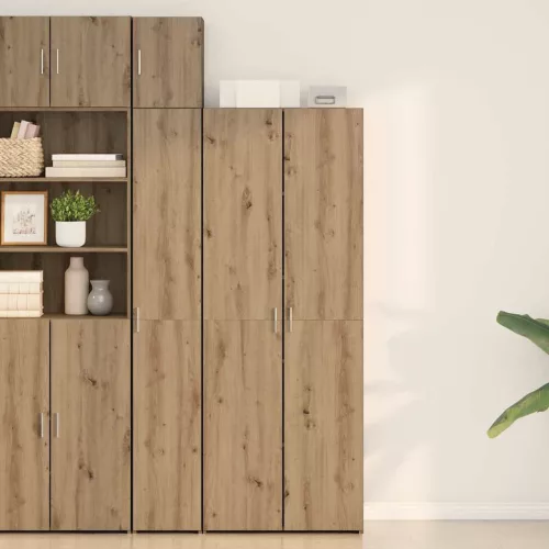 vidaXL Magasfiú kézműves tölgy 70 x 42.5 x 185 cm Faanyag