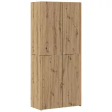 vidaXL Magasfiú 2 pcs Artisan tölgy 80 x 42 x 185 cm