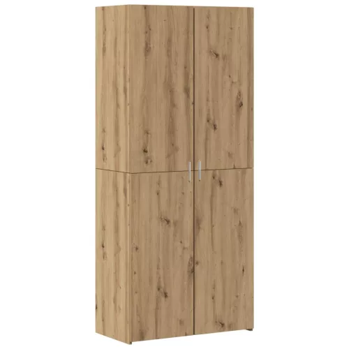 vidaXL Magasfiú 2 pcs Artisan tölgy 80 x 42 x 185 cm