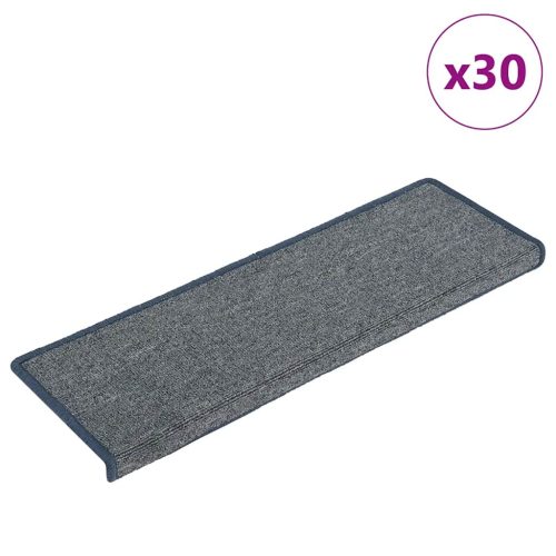 vidaXL 30 db lila és kék lépcsőszőnyeg 65 x 21 x 4 cm