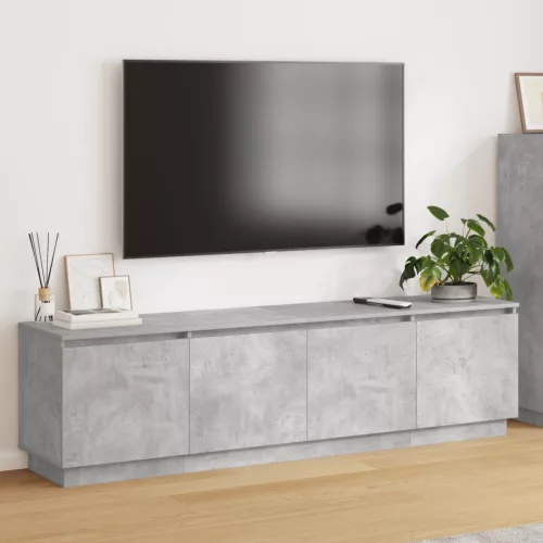 vidaXL TV szekrény Beton Szürke 180 x 38 x 49 cm Faanyag