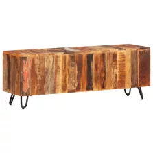  vidaXL tömör újrahasznosított fa TV-szekrény 110 x 30 x 40 cm