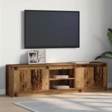 vidaXL TV egységek 2 pcs Barna 180 x 34 x 50 cm Faanyag
