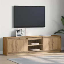 vidaXL TV egységek 2 pcs Barna 180 x 34 x 50 cm Faanyag