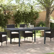   vidaXL Hosszabbító Asztal 2 pcs Antracit 210 x 90 x 73 cm Acél