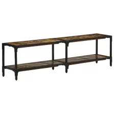   vidaXL tömör újrahasznosított fa TV-szekrény 150x30x41 cm