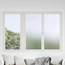 vidaXL Öntapadó Ablakfólia Matt szürke 90 x 1000 cm PVC