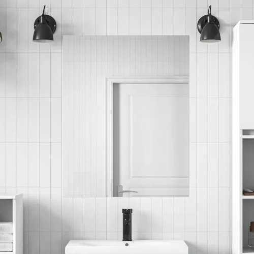 vidaXL Tükörfólia 2 pcs Ezüst PET