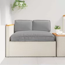 vidaXL Párna készlet 3 pcs Szürke Oxford Szövet