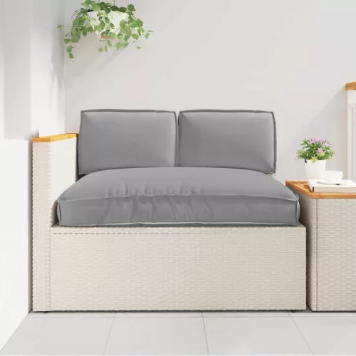 vidaXL Párna készlet 3 pcs Szürke Oxford Szövet