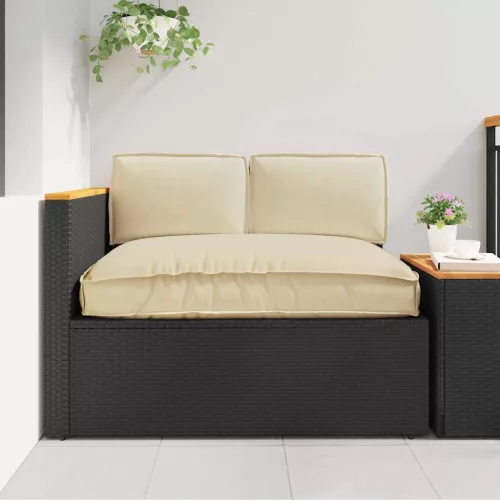 vidaXL Párna készlet 3 pcs Bézs Oxford Szövet