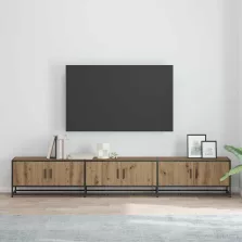   vidaXL TV egységek 2 pcs Artisan tölgy 240 x 35 x 41 cm Faanyag