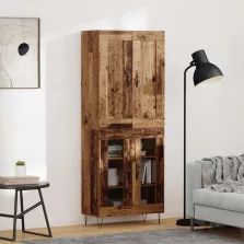 vidaXL Magasfiú Öreg fa 69,5 x 34 x 180 cm Faanyag