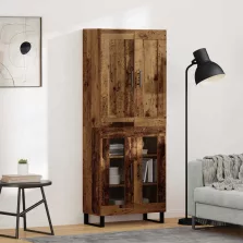 vidaXL Magasfiú Öreg fa 69,5 x 34 x 180 cm Faanyag