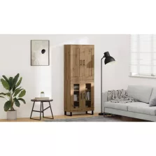 vidaXL Magasfiú Artisan tölgy 69,5 x 34 x 180 cm Faanyag