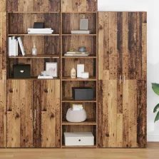 vidaXL Cabinet Öreg fa 50 x 41 x 185 cm Faanyag