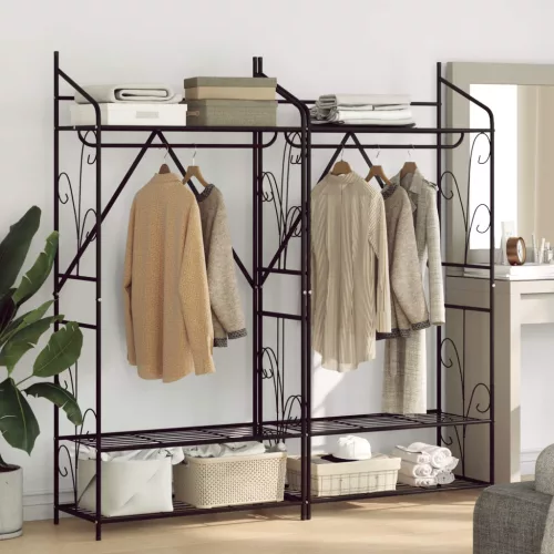 vidaXL Nyitott Szekrény Egyszínű