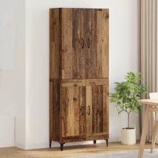 vidaXL Magasfiú Öreg fa 69,5 x 34 x 180 cm Faanyag
