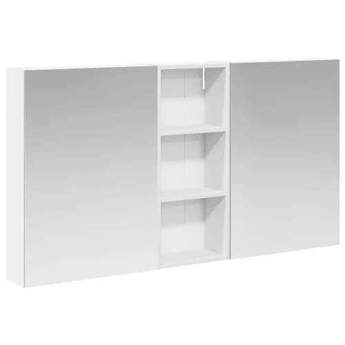 vidaXL Fürdőszobai Szekrény Szett 3 pcs 130 x 14,5 x 70 cm Faanyag